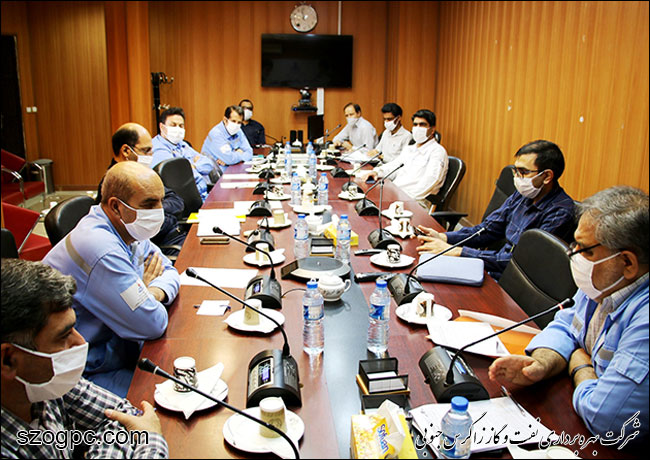 بازدید مدیران عملیات و امور فنی نفت و گاز زاگرس جنوبی از منطقه عملیاتی پارسیان 7