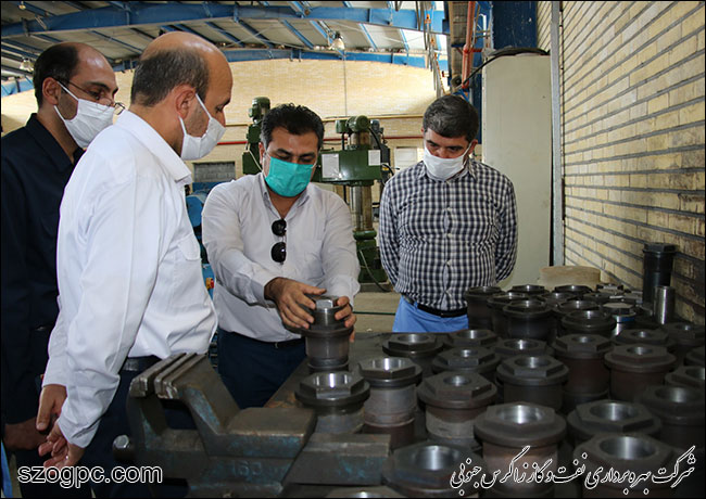 بازدید مدیران عملیات و امور فنی نفت و گاز زاگرس جنوبی از منطقه عملیاتی پارسیان 10