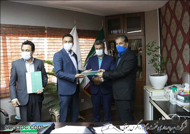 تجلیل اداره کل محیط زیست استان فارس از نفت و گاز زاگرس جنوبی 6