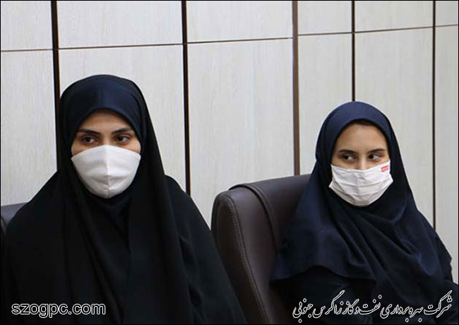تجلیل از بانوان برگزیده عفاف و حجاب در شرکت بهره‌برداری نفت و گاز زاگرس جنوبی 5