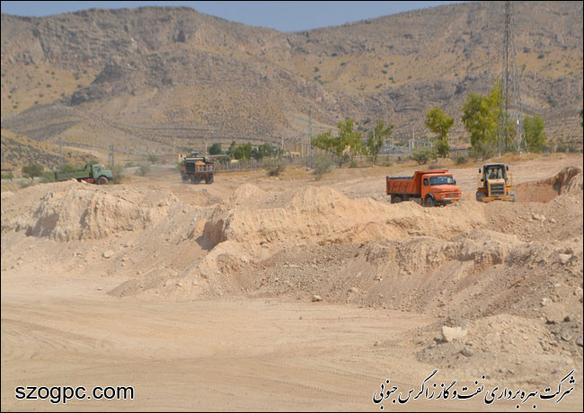 احداث گودال تبخیر۱۶ هزار متر مکعبی 4
