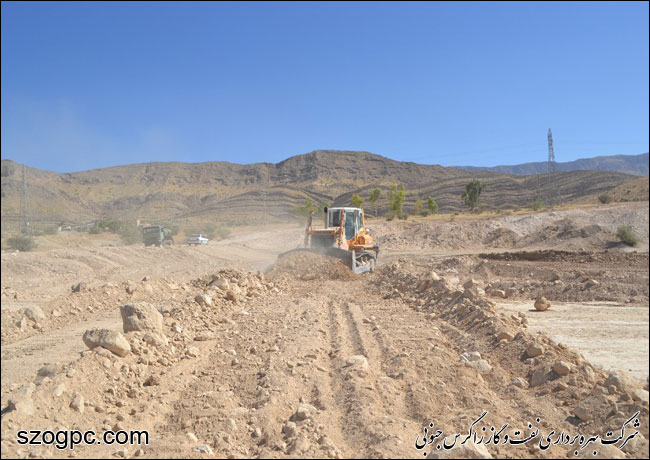 احداث گودال تبخیر۱۶ هزار متر مکعبی 5