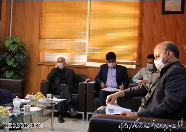 بازدید عضو کمیسیون انرژی مجلس شورای اسلامی از نفت و گاز زاگرس جنوبی 5