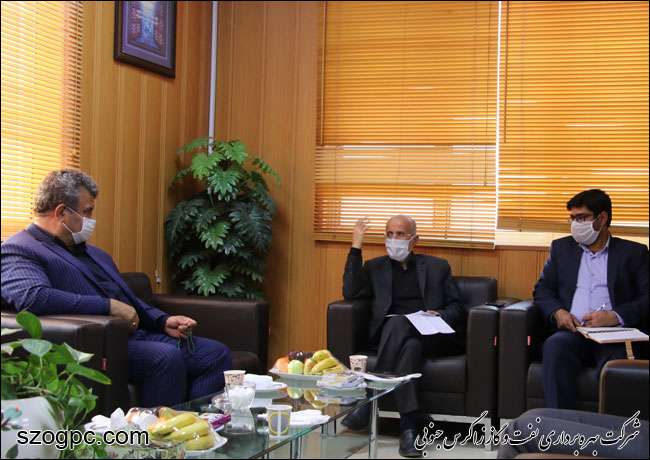 بازدید عضو کمیسیون انرژی مجلس شورای اسلامی از نفت و گاز زاگرس جنوبی
