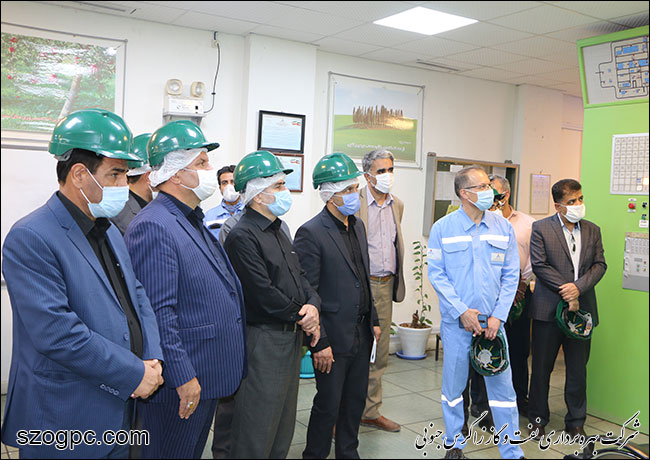 بازدید رئیس کمیسیون انرژی و عضو کمیسیون آموزش مجلس شورای اسلامی از نفت و گاز زاگرس جنوبی