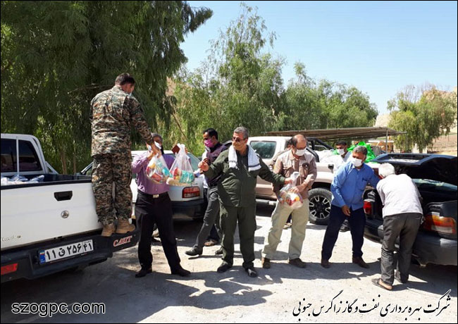 بسته معیشتی بین خانوارهای نیازمند ساکنان مجاور منطقه عملیاتی سرکان و ماله کوه توزیع شد