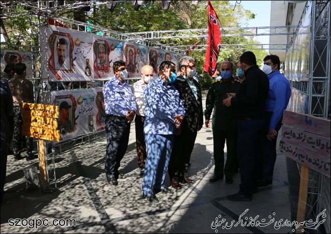 برپایی نمایشگاه عکس شهدا به استقبال هفته دفاع مقدس 7