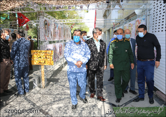 برپایی نمایشگاه عکس شهدا به استقبال هفته دفاع مقدس 8