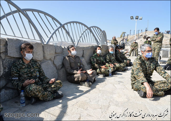 تجدید میثاق با شهدای هشت سال جنگ تحمیلی و برگزاری یادواره شهدای دهستان خانگیران و شهدای نفت و گاز 1