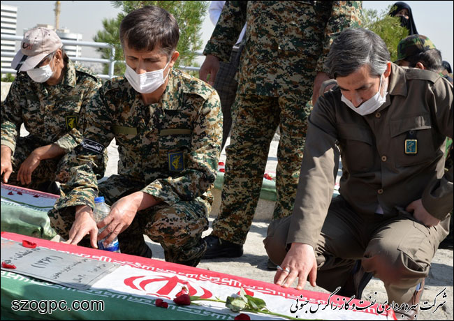 تجدید میثاق با شهدای هشت سال جنگ تحمیلی و برگزاری یادواره شهدای دهستان خانگیران و شهدای نفت و گاز 4