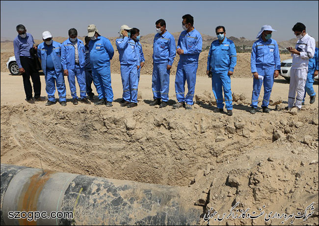 تعمیرات اساسی تاسیسات گازی آغار و دالان زیر ذره‌بین مدیرعامل زاگرس جنوبی 1