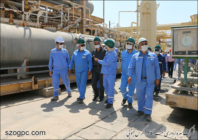 تعمیرات اساسی تاسیسات گازی آغار و دالان زیر ذره‌بین مدیرعامل زاگرس جنوبی 13