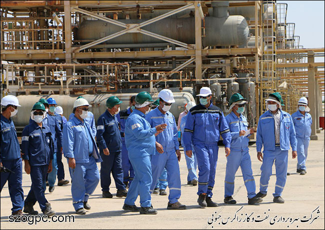 تعمیرات اساسی تاسیسات گازی آغار و دالان زیر ذره‌بین مدیرعامل زاگرس جنوبی 15