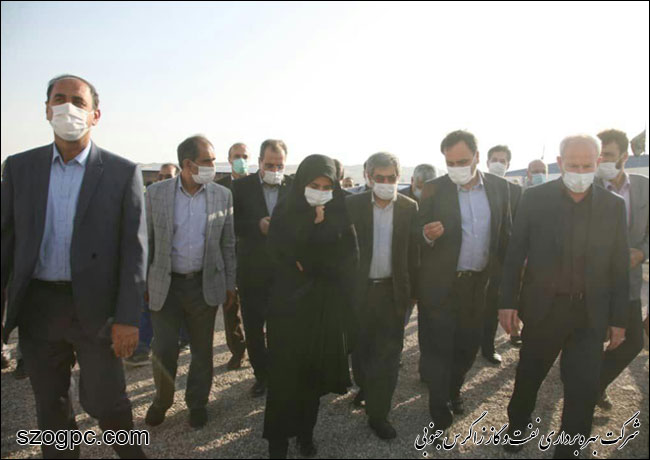 بازدید اعضاء کمیسیون انرژی مجلس شورای اسلامی از پروژه های نفتی و گازی غرب کشور
