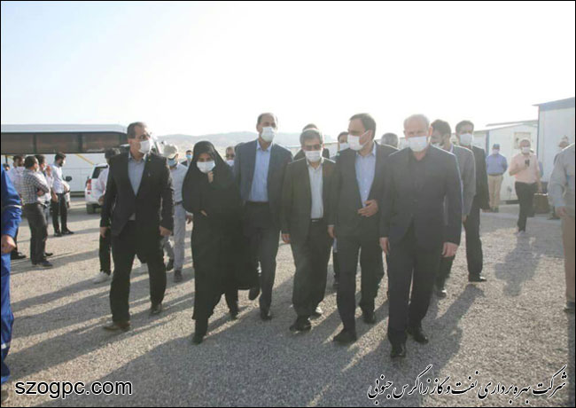 بازدید اعضاء کمیسیون انرژی مجلس شورای اسلامی از پروژه های نفتی و گازی غرب کشور 10