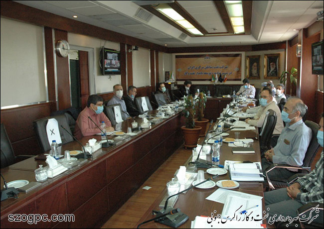 جلسه پیش بینی بهره دهی چاههای شرکت نفت مناطق مرکزی ایران/زاگرس جنوبی 1