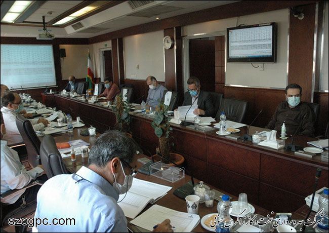 جلسه پیش بینی بهره دهی چاههای شرکت نفت مناطق مرکزی ایران/زاگرس جنوبی 9