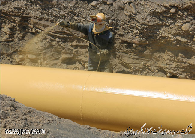 تعمیرات اساسی سالیانه خطوط لوله و تاسیسات گازی منطقه عملیاتی نار و کنگان 5