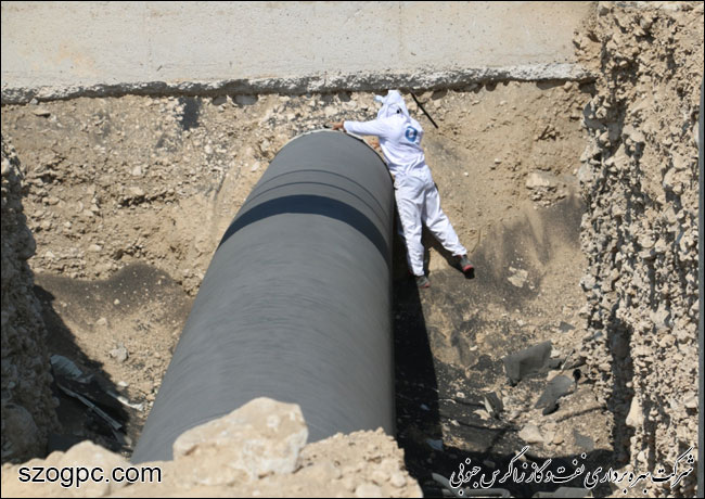 تعمیرات اساسی سالیانه خطوط لوله و تاسیسات گازی منطقه عملیاتی نار و کنگان 6