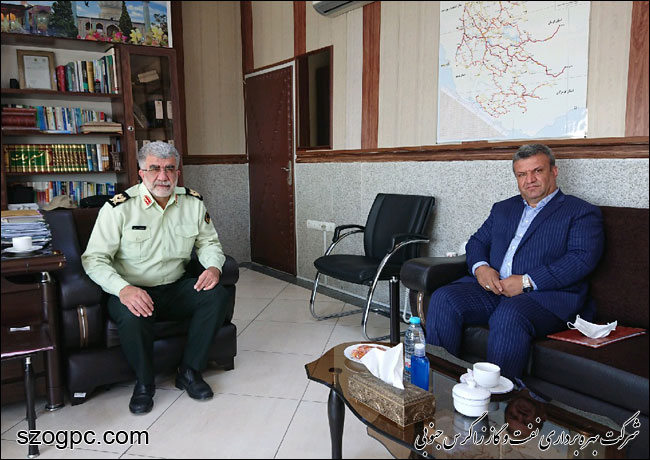دیدار مدیرعامل زاگرس جنوبی و فرمانده نیروی انتظامی استان فارس 2