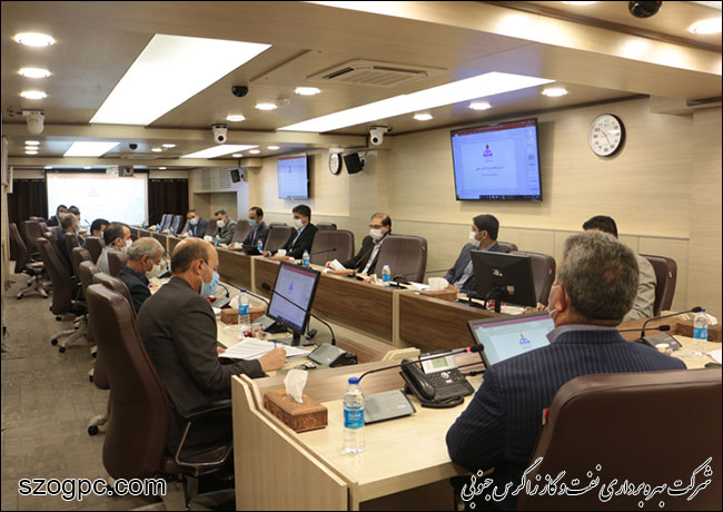 جلسه دستیار وزیر نفت و عضو هیات مدیره شرکت نفت مناطق مرکزی ایران با شرکت بهره‌برداری نفت و گاز زاگرس جنوبی 1