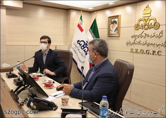 جلسه دستیار وزیر نفت و عضو هیات مدیره شرکت نفت مناطق مرکزی ایران با شرکت بهره‌برداری نفت و گاز زاگرس جنوبی 3