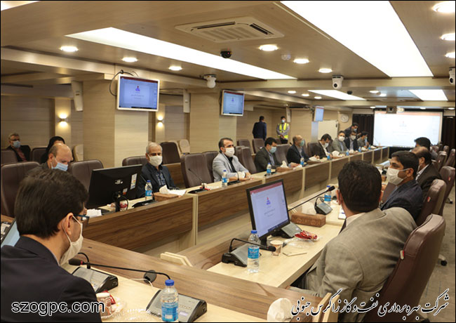 جلسه دستیار وزیر نفت و عضو هیات مدیره شرکت نفت مناطق مرکزی ایران با شرکت بهره‌برداری نفت و گاز زاگرس جنوبی 5