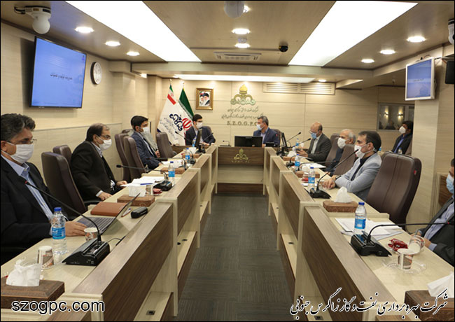 جلسه دستیار وزیر نفت و عضو هیات مدیره شرکت نفت مناطق مرکزی ایران با شرکت بهره‌برداری نفت و گاز زاگرس جنوبی 8
