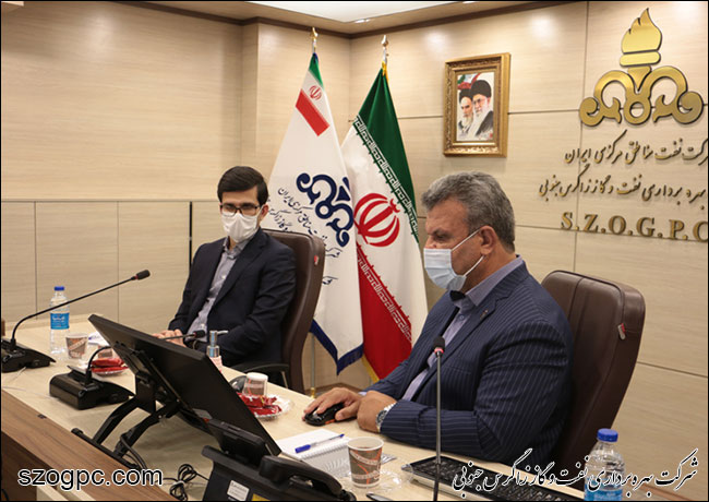 جلسه دستیار وزیر نفت و عضو هیات مدیره شرکت نفت مناطق مرکزی ایران با شرکت بهره‌برداری نفت و گاز زاگرس جنوبی 11