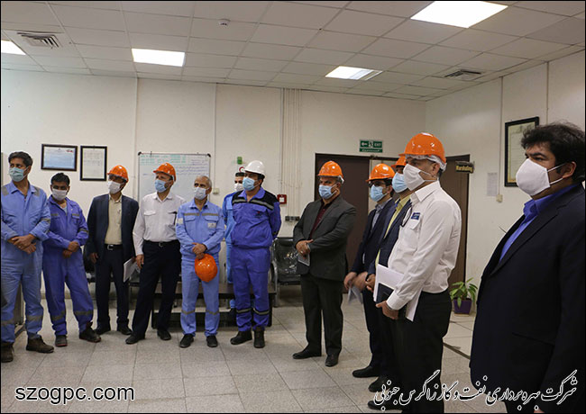 بازدید دستیار وزیر نفت از منطقه عملیاتی سروستان و سعادت آباد 8