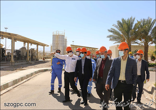 بازدید دستیار وزیر نفت از منطقه عملیاتی سروستان و سعادت آباد 18