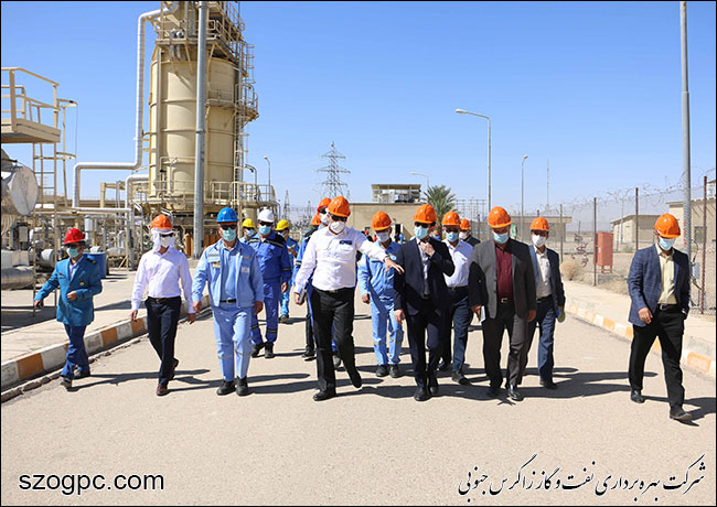 بازدید دستیار وزیر نفت از منطقه عملیاتی سروستان و سعادت آباد 19