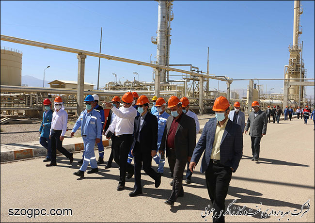 بازدید دستیار وزیر نفت از منطقه عملیاتی سروستان و سعادت آباد 20