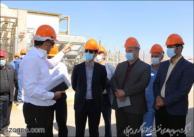 بازدید دستیار وزیر نفت از منطقه عملیاتی سروستان و سعادت آباد 21