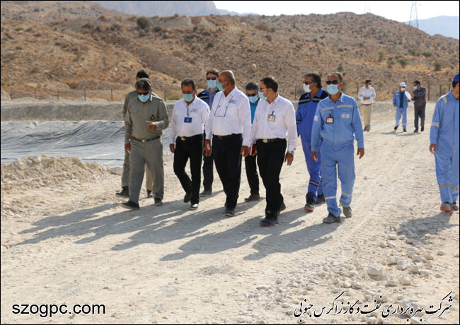 راه‌اندازی گودال تبخیر ۴۵ هزار متر مکعبی در منطقه عملیاتی نار و کنگان 2