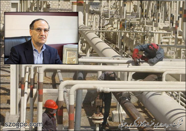 افزایش مقدار ذخیره‌سازی گاز در مخازن شوریجه و سراجه