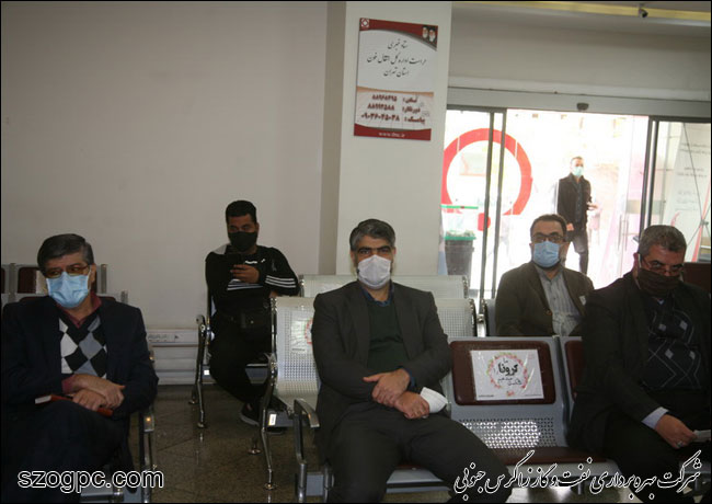 اهدا خون جمعی از کارکنان شرکت نفت مناطق مرکزی ایران 7