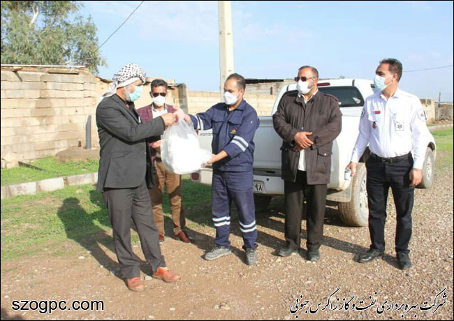 تداوم خدمت رسانی به روستاهای مجاور مناطق عملیاتی شرکت بهره برداری نفت و گاز غرب 6