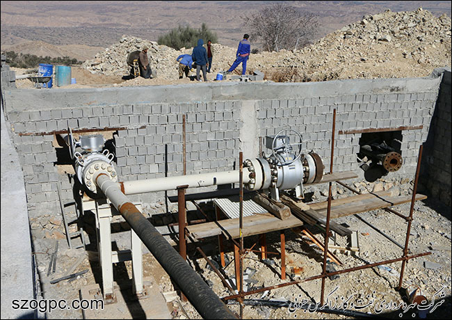بازدید مدیرعامل نفت و گاز زاگرس جنوبی از منطقه عملیاتی آغار و دالان 11