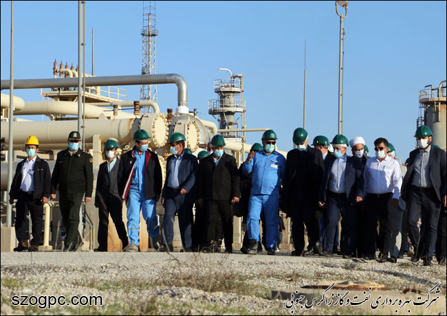 بازدید نایب رئیس اول مجلس شورای اسلامی از منطقه عملیاتی آغار و دالان 5