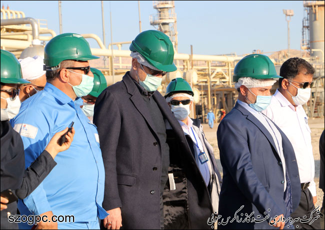 بازدید نایب رئیس اول مجلس شورای اسلامی از منطقه عملیاتی آغار و دالان 6