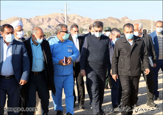 بازدید نایب رئیس اول مجلس شورای اسلامی از منطقه عملیاتی آغار و دالان 12