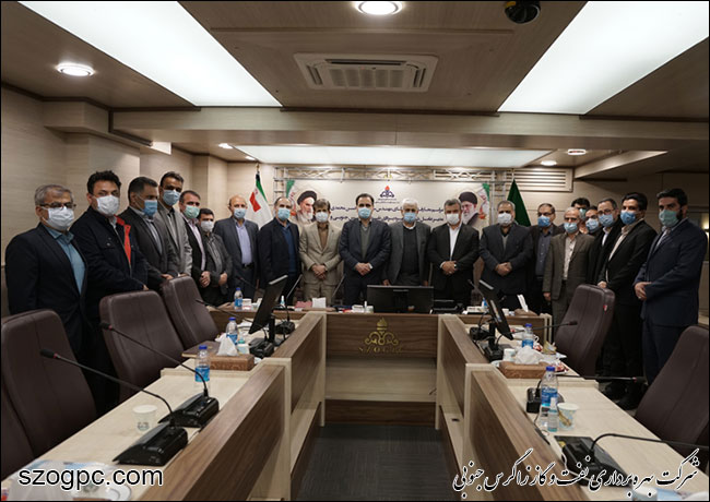 آیین تکریم و معارفه مدیرعامل شرکت بهره‌برداری نفت و گاز زاگرس جنوبی برگزار شد 3