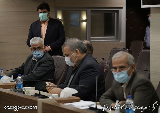 آیین تکریم و معارفه مدیرعامل شرکت بهره‌برداری نفت و گاز زاگرس جنوبی برگزار شد 13