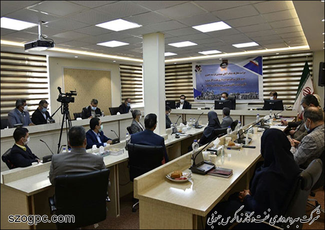 مراسم معارفه مدیرعامل شرکت بهره برداری نفت و گاز شرق 2