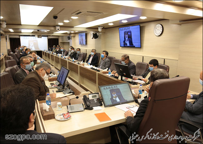 اولین نشست هم اندیشی با اعضاء هیات مدیره، مدیران و رؤسای ستادی این شرکت بهره‌برداری نفت و گاز زاگرس جنوبی 9