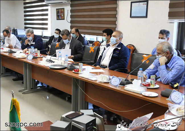 بازدید مدیرعامل نفت و گاز زاگرس جنوبی از منطقه عملیاتی نار و کنگان 8