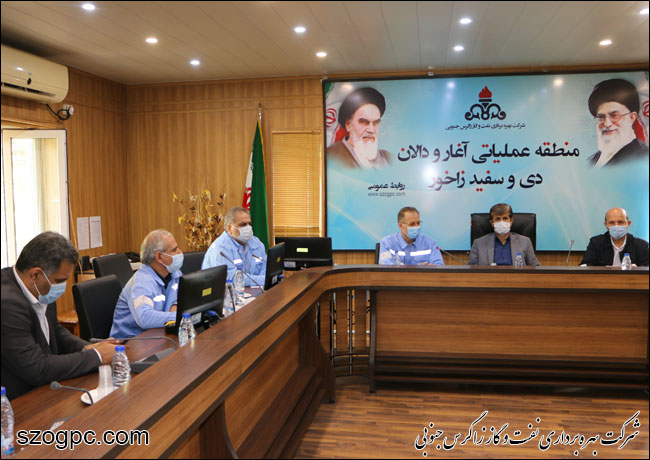 بازدید مدیرعامل زاگرس جنوبی از منطقه عملیاتی آغار و دالان