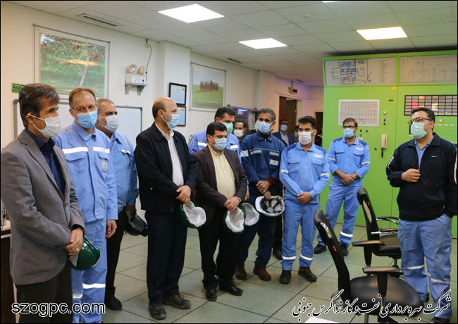 بازدید مهندس محمدی مدیرعامل زاگرس جنوبی از منطقه عملیاتی آغار و دالان
