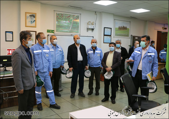 بازدید مدیرعامل زاگرس جنوبی از منطقه عملیاتی آغار و دالان